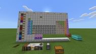 An example of the periodic table rendered in Minecraft: Education Edition (Image via Mojang).